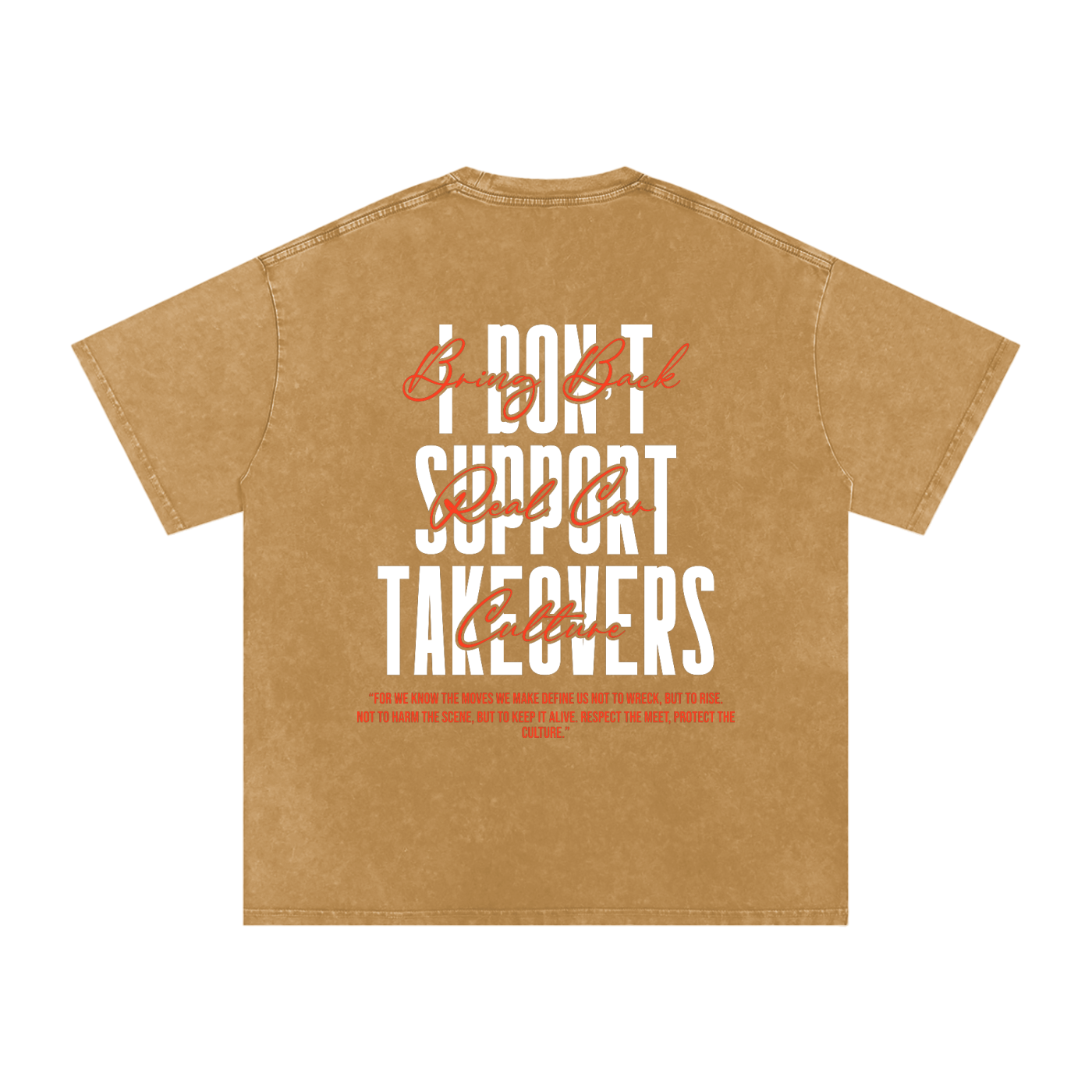 No Takeovers Tee